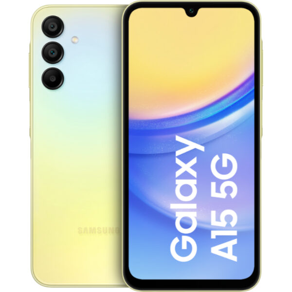 Samsung Galaxy A15- 4GB RAM - 128GB - Yellow