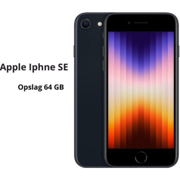 Apple iPhone SE (2022) - 64GB - Black