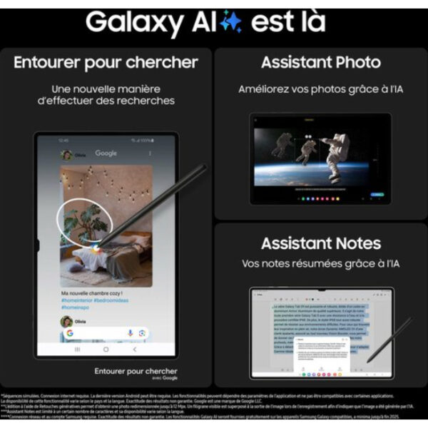 Samsung Galaxy Tab S9 Ultra - WiFi - 256GB - Graphite