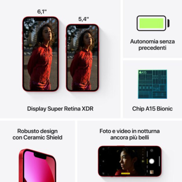 Apple iPhone 13 - 256GB - Red