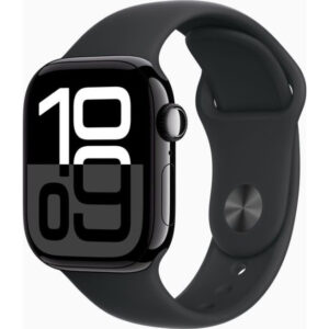 Apple Watch Series 10 - Wifi - 46mm - Black Aluminum Case with Black Sport Band - M/L