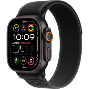 Apple Watch Ultra 2 GPS + Cellular 49mm Black Titanium Case with Black Loop Trail - M/L