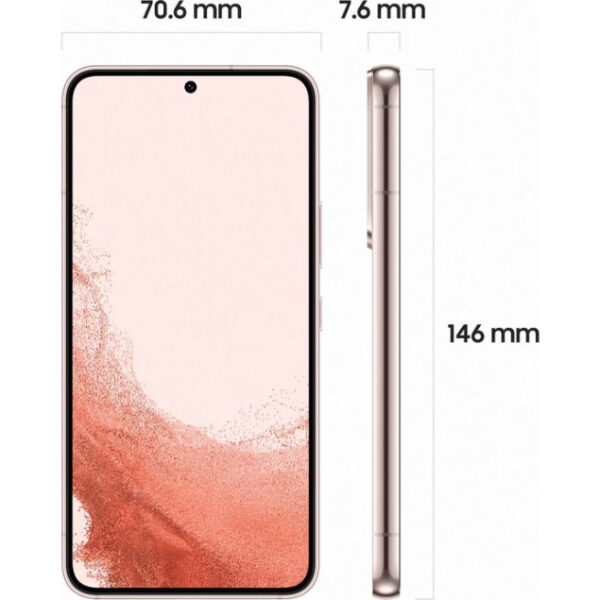 Samsung Galaxy S22 5G - 128GB - Pink Gold