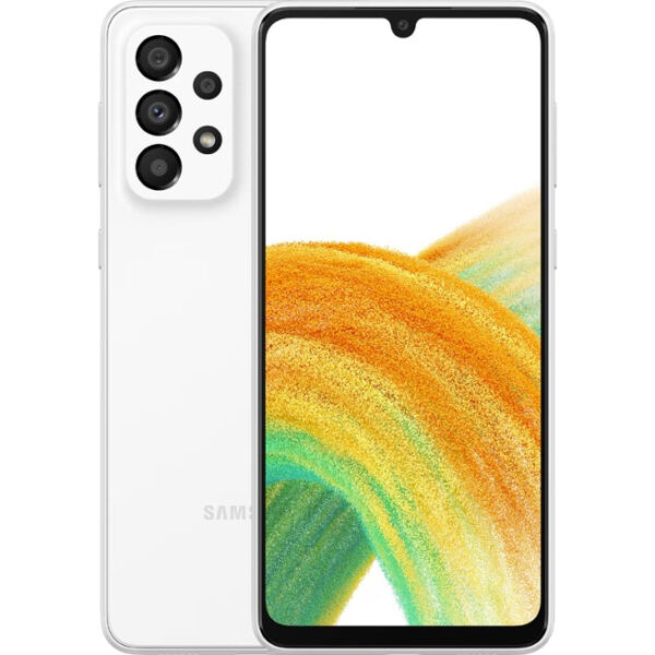 Samsung Galaxy A33 5G SM-A336B 16.3 cm (6.4") Hybrid Dual SIM Android 12 USB Type-C 6 GB 128 GB 5000 mAh White