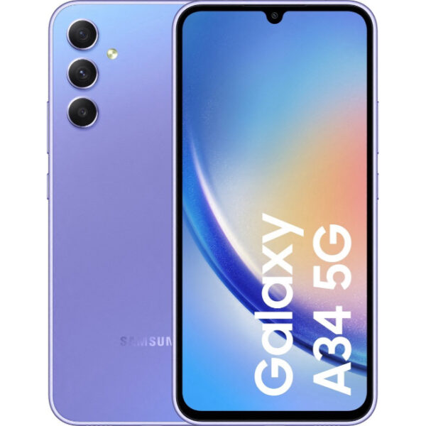 Samsung Galaxy A34 5G - 128GB - Awesome Violet