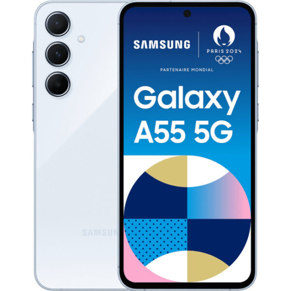 Samsung Galaxy A55 5G - 128GB - Awesome Iceblue