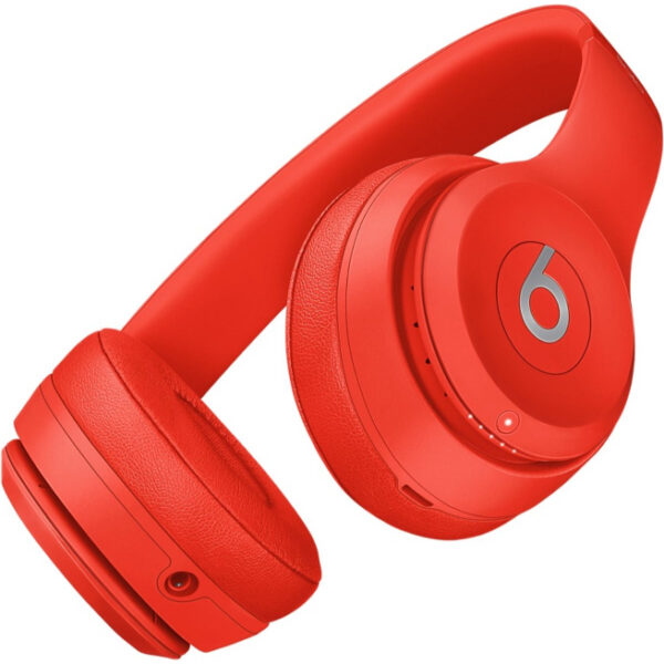 Beats Solo 3 Wireless Bluetooth Headphones (Over Ear) - Citrus Red