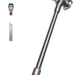 Dyson V8 Advanced - Steel vacuum cleaner - Silver - 130 Air Watts - Hepa - Light & Efficient