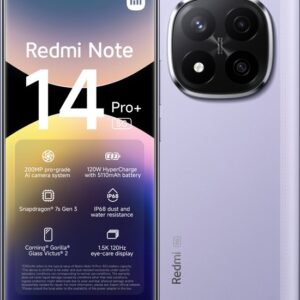 Xiaomi Redmi Note 14 Pro+ - 5G - 8GB/256GB - Lavender Purple