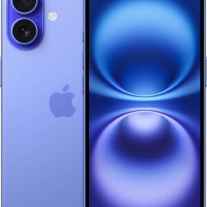 Apple iPhone 16 15.5 cm (6.1") Dual SIM iOS 18 5G USB Type-C 128 GB Blue