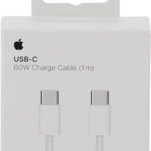 Original Apple USB-C to USB-C cable Woven 60W - 1 meter - White