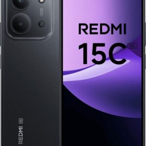 Xiaomi Redmi 15C 5G 4GB RAM 256GB ROM - Black